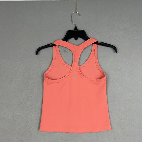 Lululemon Tank Top Womens 6 Pink Racerback Breckenridge Athletic Yoga Gym - Picture 4 of 10